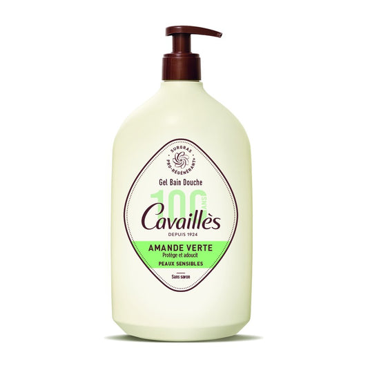 Rogé Cavaillès Gel Bain Douche 1L - Édition 100 Ans – Amande Verte