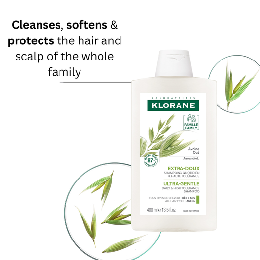 Buy 2 Get 1: Two Get One Klorane Oat Shampoo 400ml