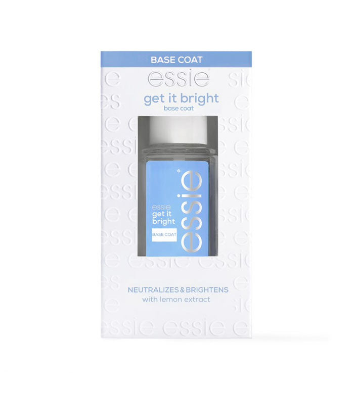 Essie Get It Bright, Salon-Quality Nail Polish, Vegan formula for flawless coverage , easy-glide brush