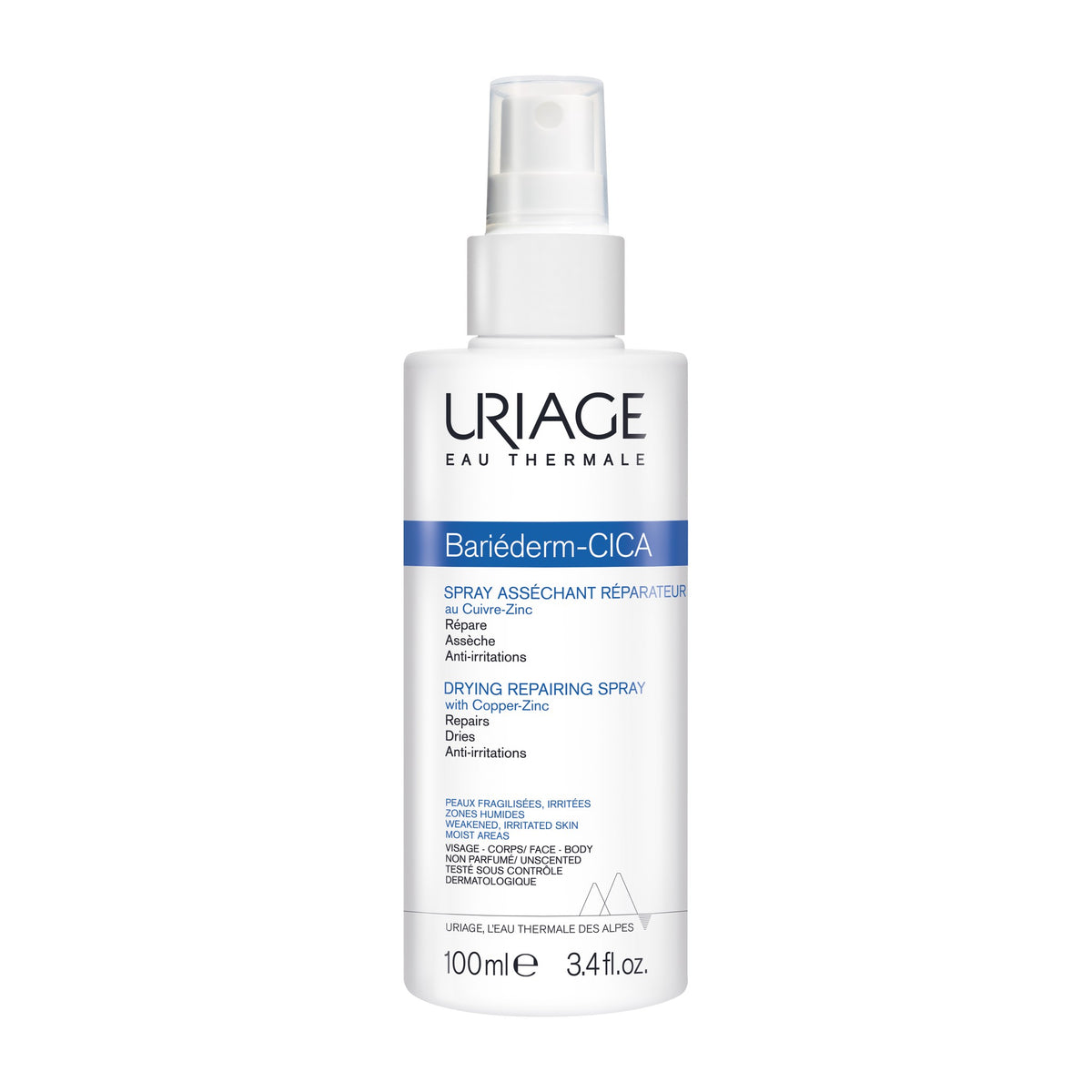 Bariéderm Drying Repairing Spray with Copper-Zinc
