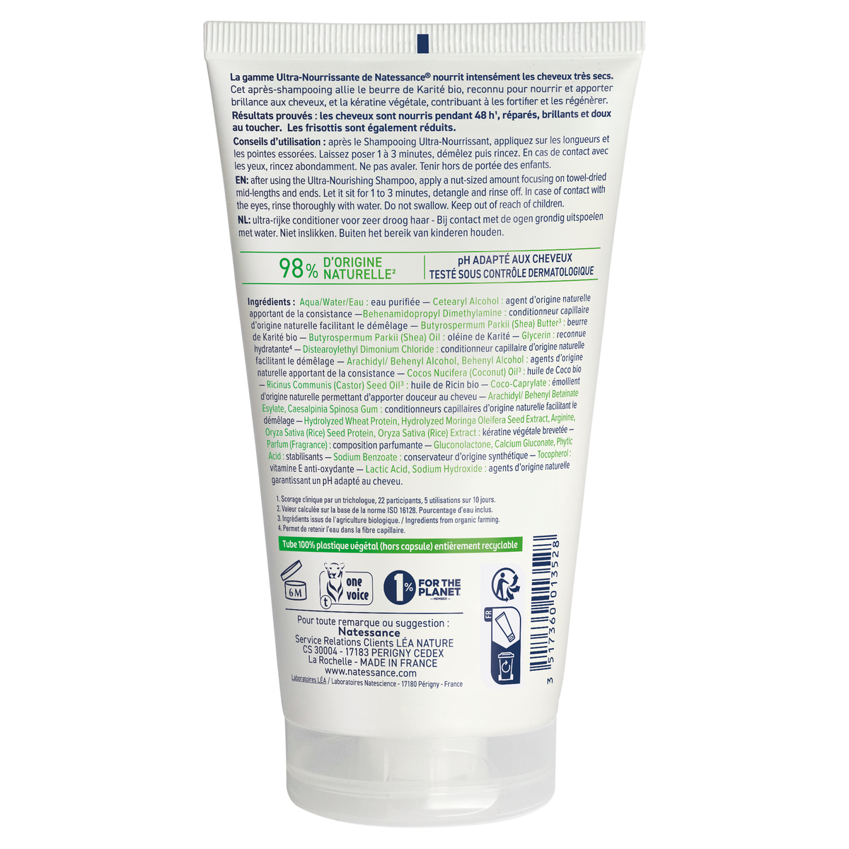 Conditioner Ultra-Rich Conditioner Shea and Botanical Keratin 150ml – 1