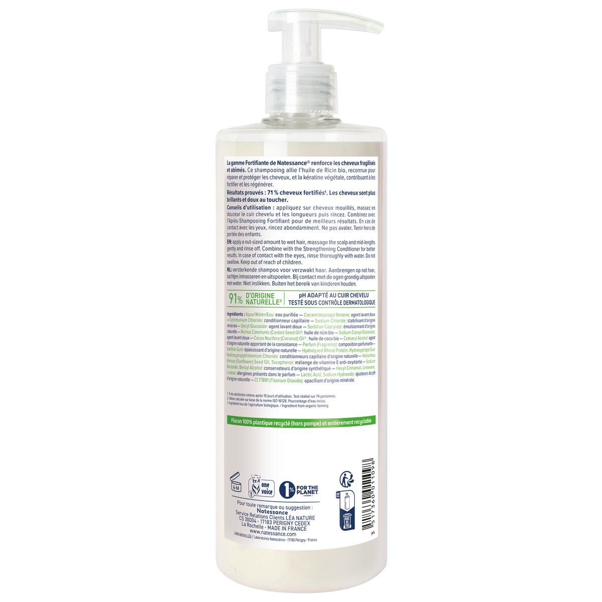 Fortifying Repairing Shampoo Castor Oil 500ml – 2