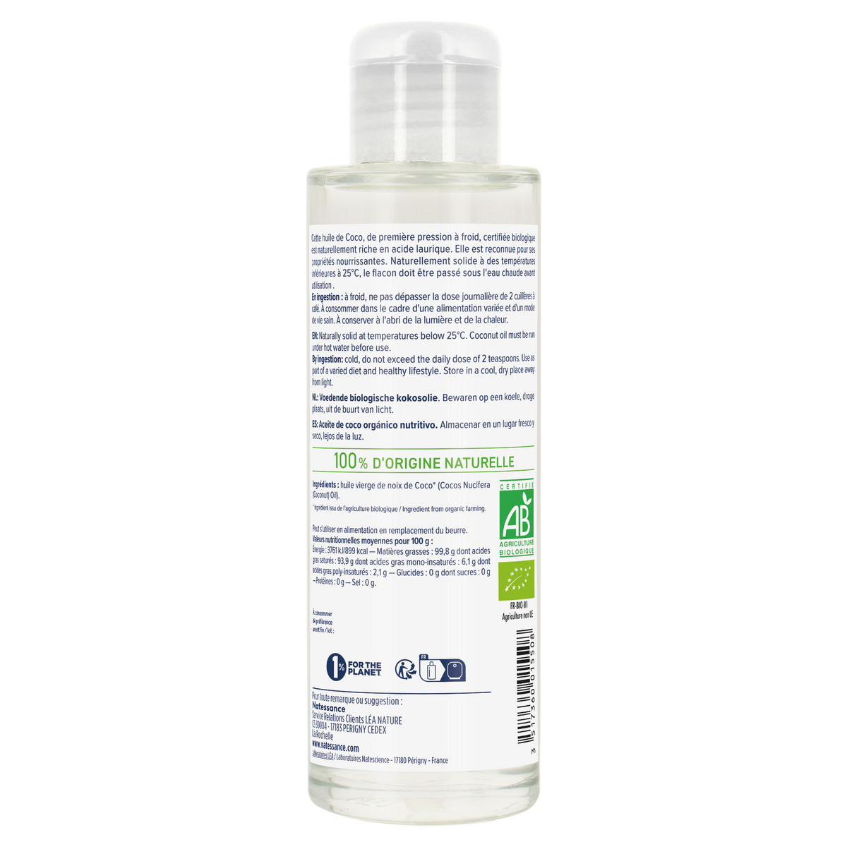 Organic Coconut Oil 100ml – 2
