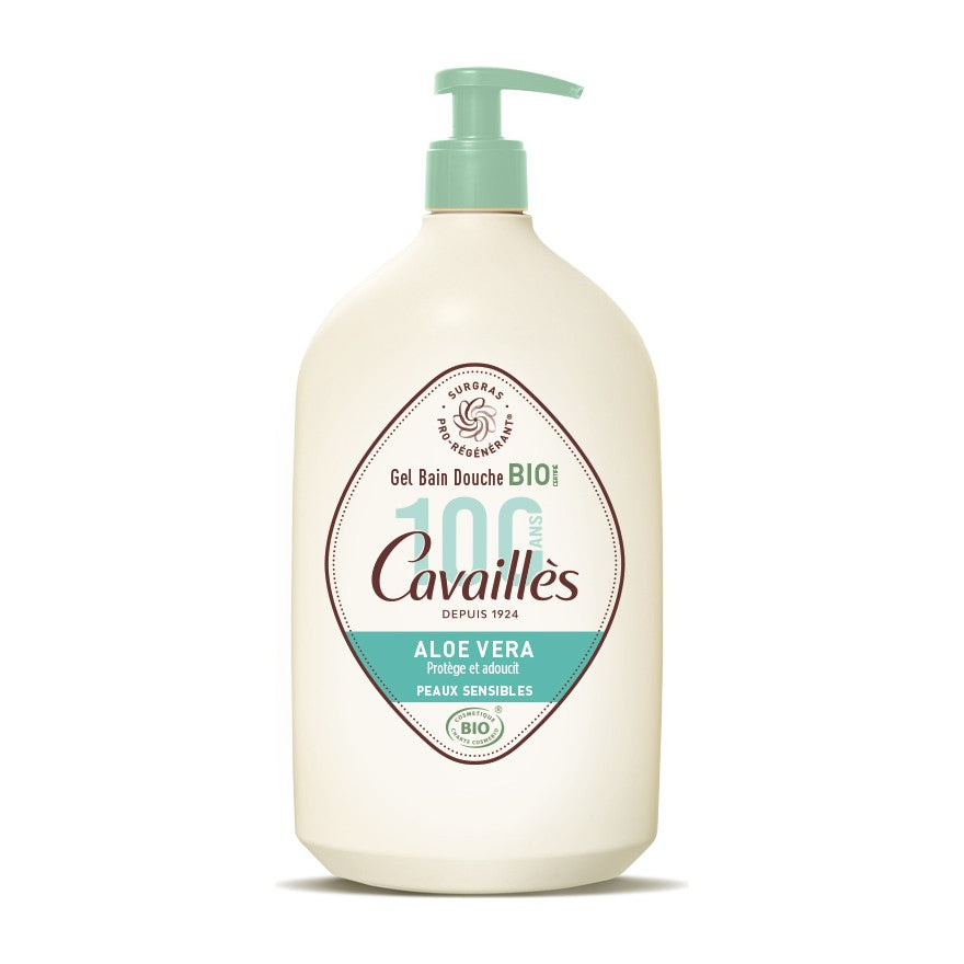Rogé Cavaillès Gel Bain Douche 1L - Édition 100 Ans – Aloe Vera Bio