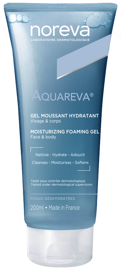 Noreva Aquareva Gel moussant hydratant visage et corps