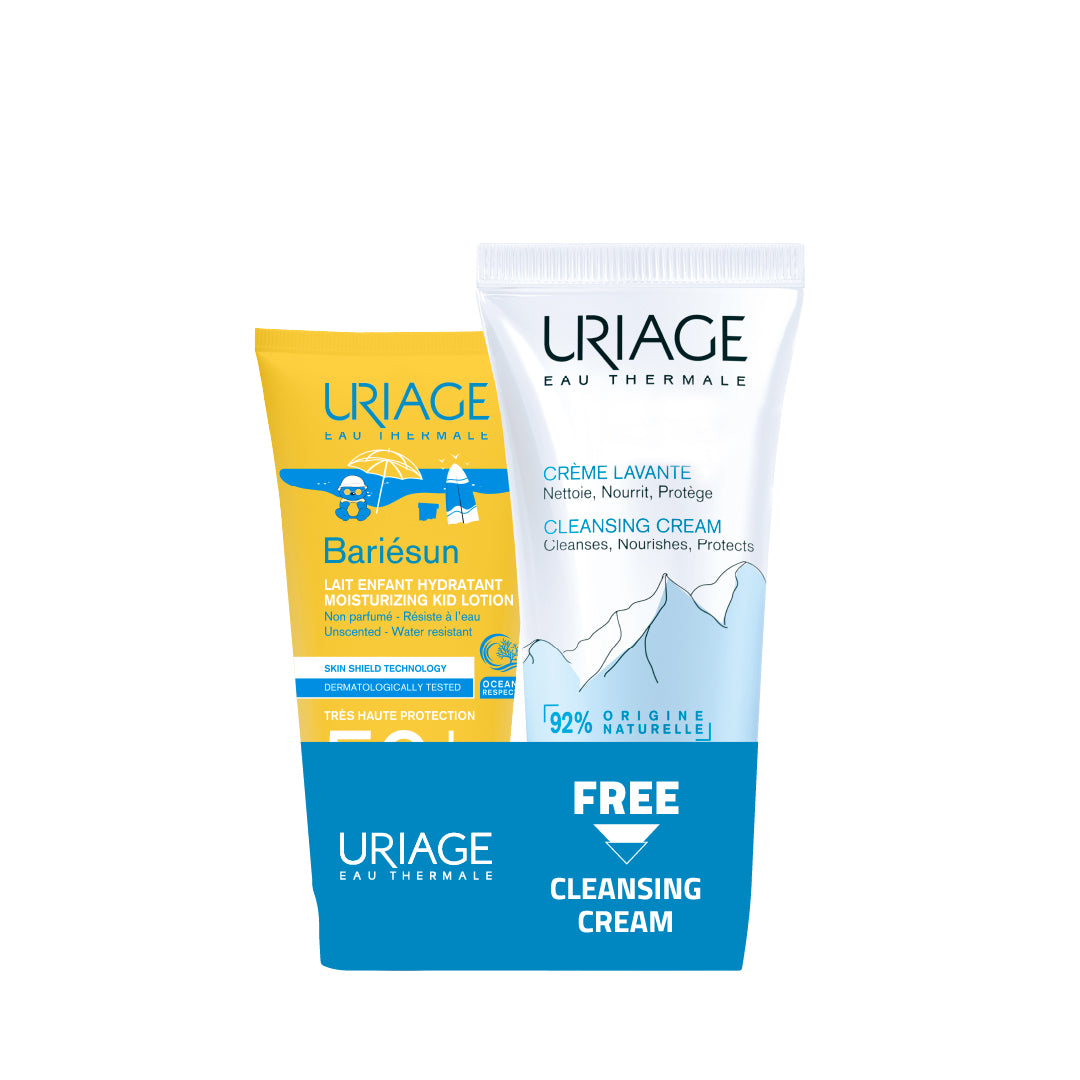 Uriage Bariésun Kids SPF50+ Lotion 100ml & Get 1 Cleansing Cream 200ml