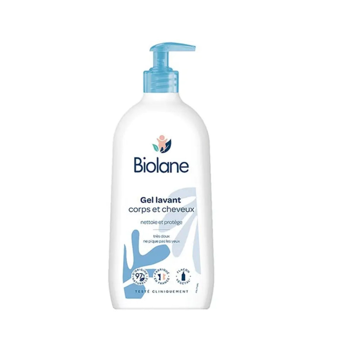 Biolane Shampoo 2 in 1 GEL CORPS ET CHEVEUX 2 EN 1 - 750 ml with pump