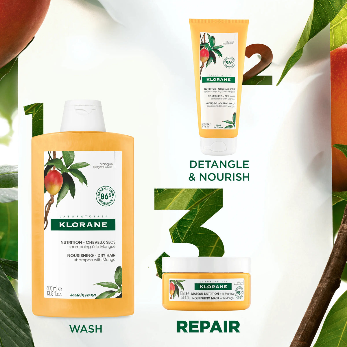 Klorane Nutrition Mango Mask – 6