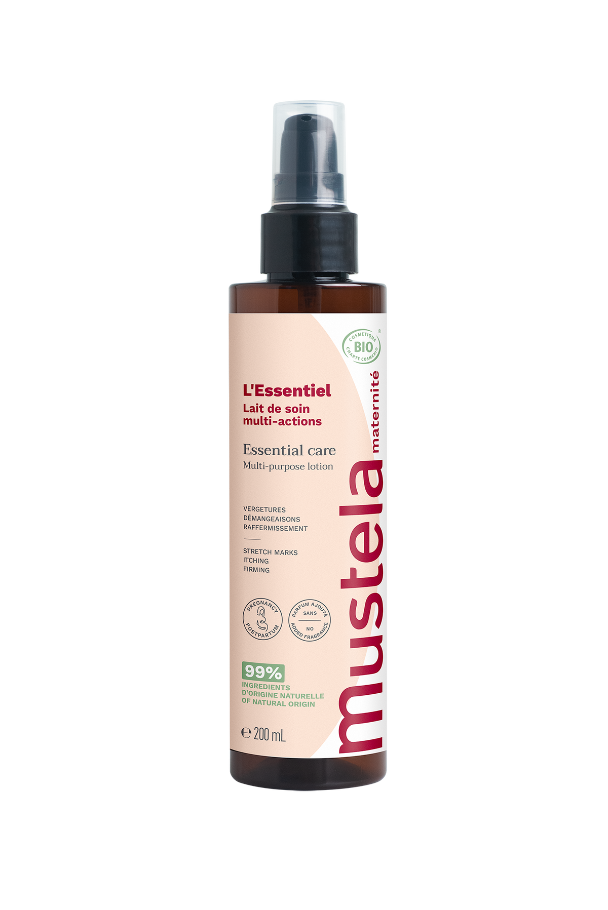 MATERNITY ESSENTIAL CARE CERTIFIED ORGANIC 200ML