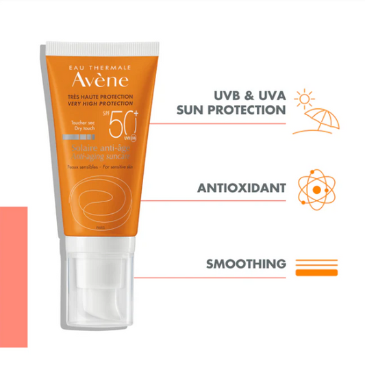 Avène Anti-Aging Sunscreen SPF 50+ – 2