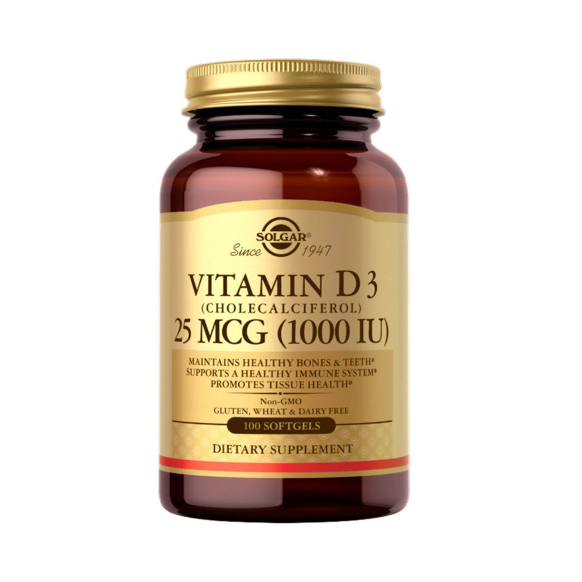 Solgar Vit D3 1000UI 100 cp