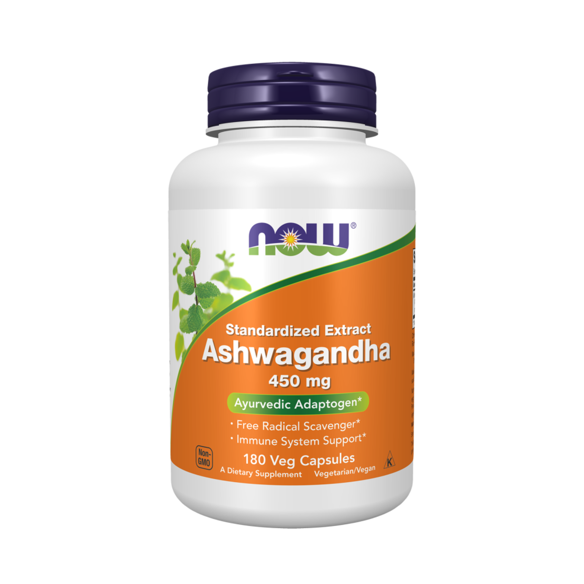 Standardized Extract Ashwagandha 450 mg Veg Capsules