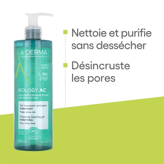 A-derma Biology AC Purifying Foaming Gel – 2