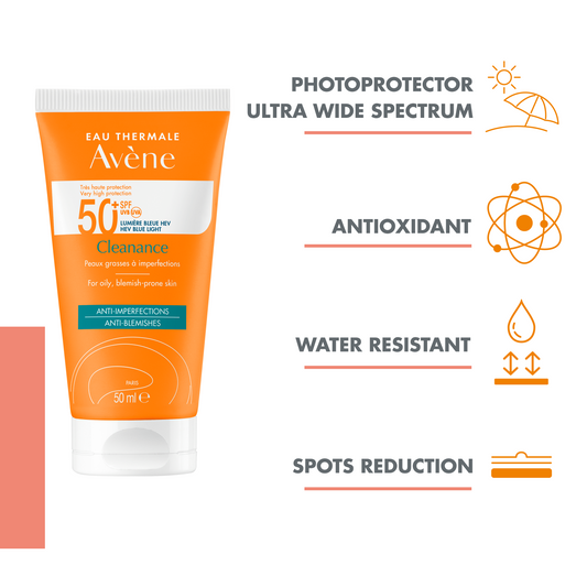 Avène Cleanance Sunscreen SPF 50+ – 2