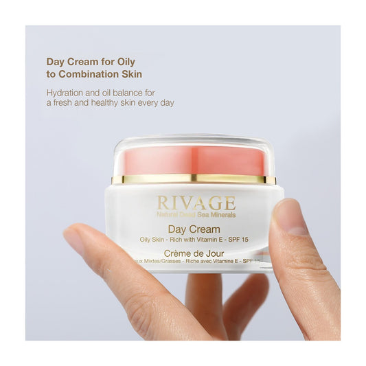 Day Cream with Vitamin E for Oily Skin - SPF 15 - Jar 50 ml – 2