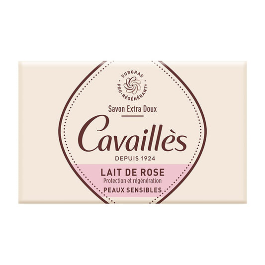 Rogé Cavaillès Savon Surgras – Lait de Rose 150g