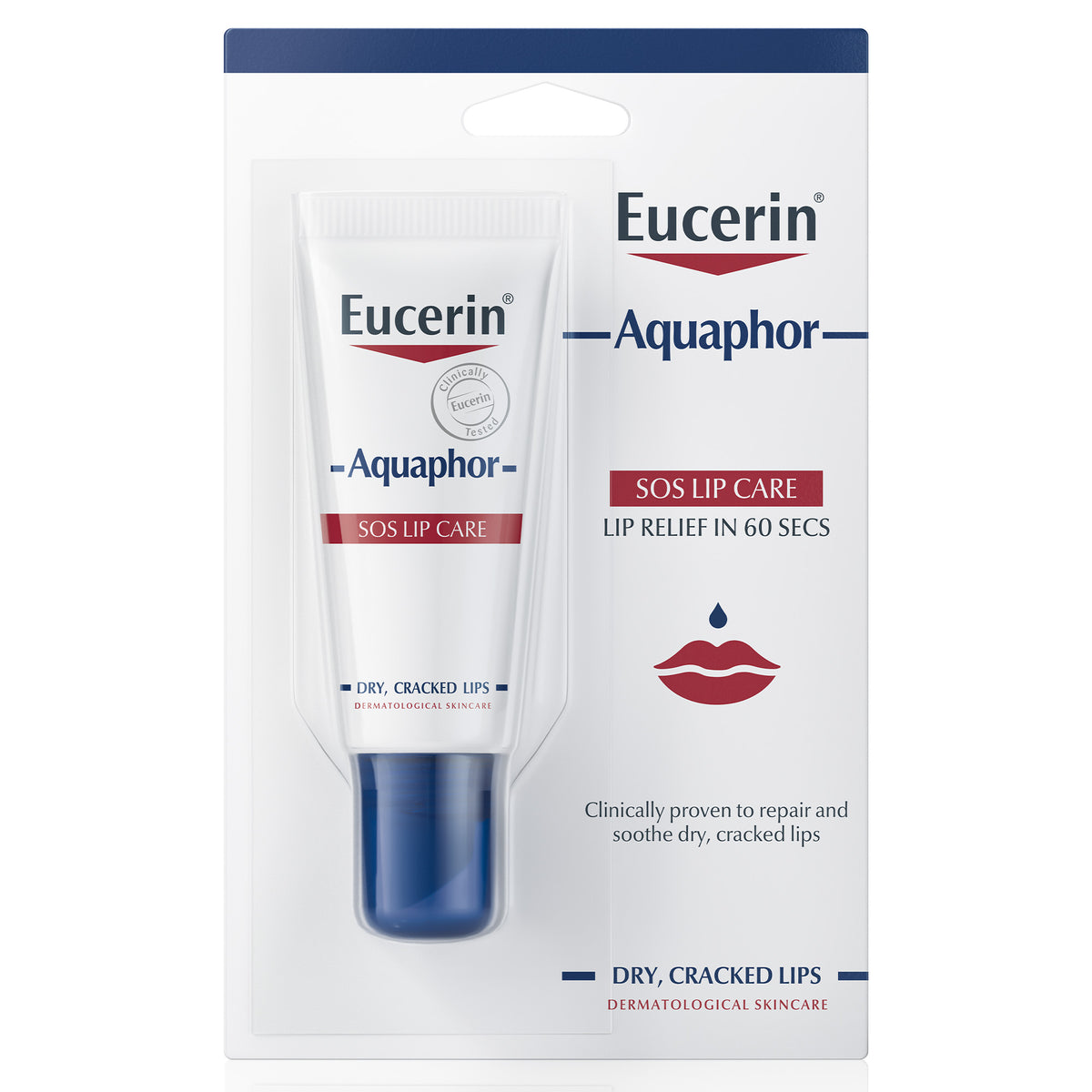 Eucerin Aquaphor SOS Lip Repair Balm 10ml