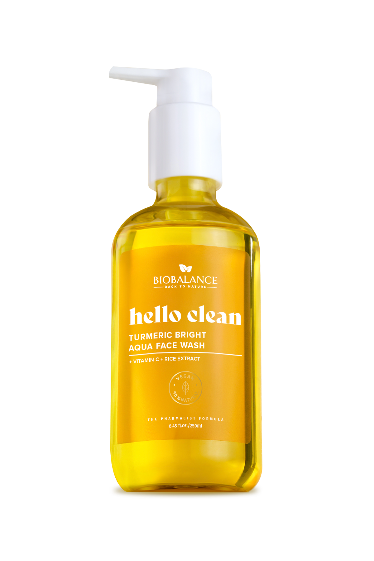 Hello Clean Turmeric Bright Aqua Face Wash 250 ml – 1