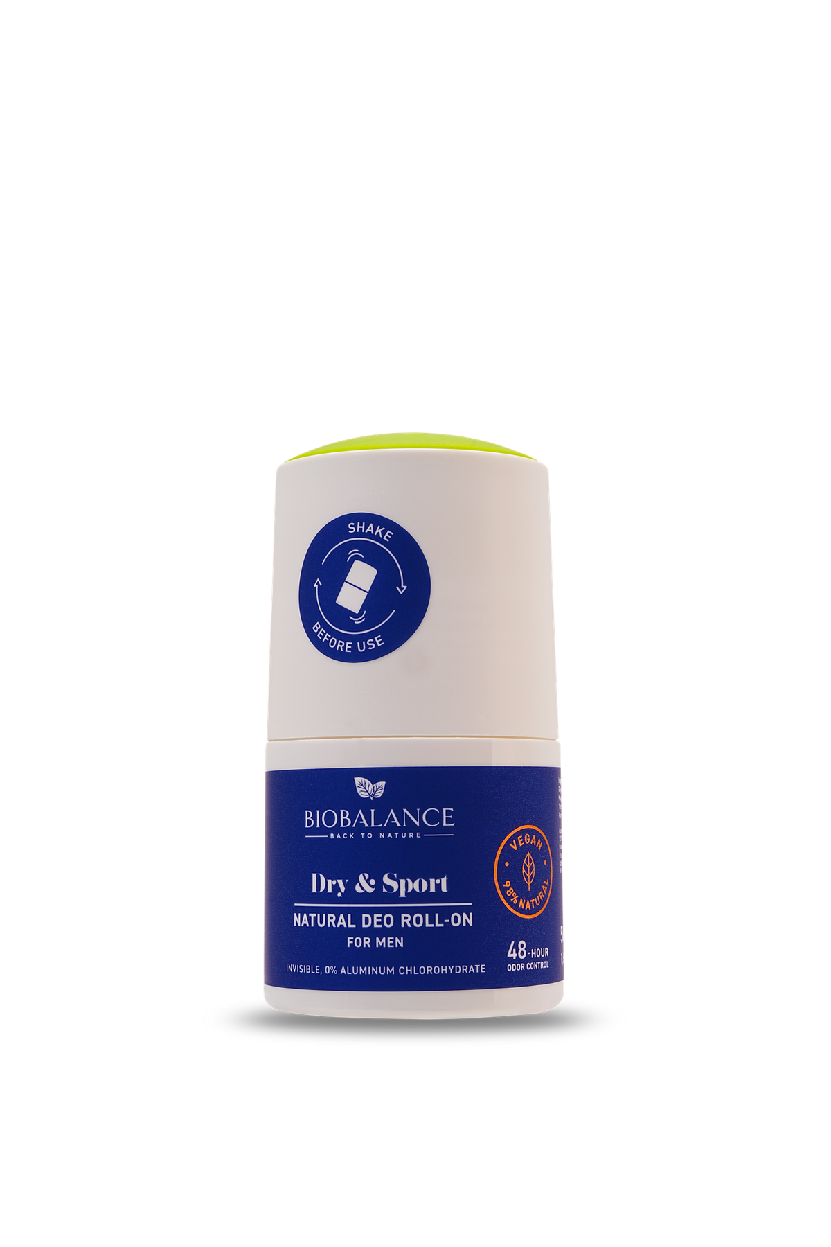 Bio Balance Natural Deo Roll-on 50ml – Dry & Sport for Men