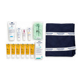 Isispharma goodie bag: 2 travel sizes, headband, pouch + 10 samples