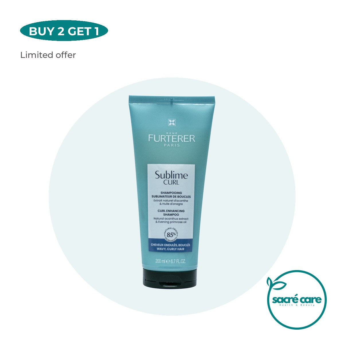 Buy 2 Get 1: Two Get One Rene Furterer Sublime Curl Enhancing Shampoo 200ml – 1