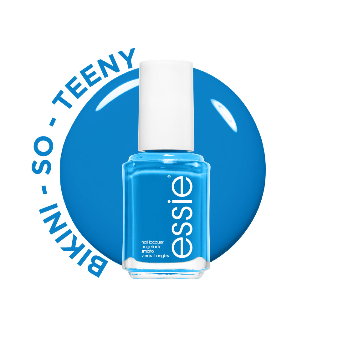 Essie Bikini So Teeny, Salon-Quality Nail Polish, Vegan formula for flawless coverage, easy-glide brush