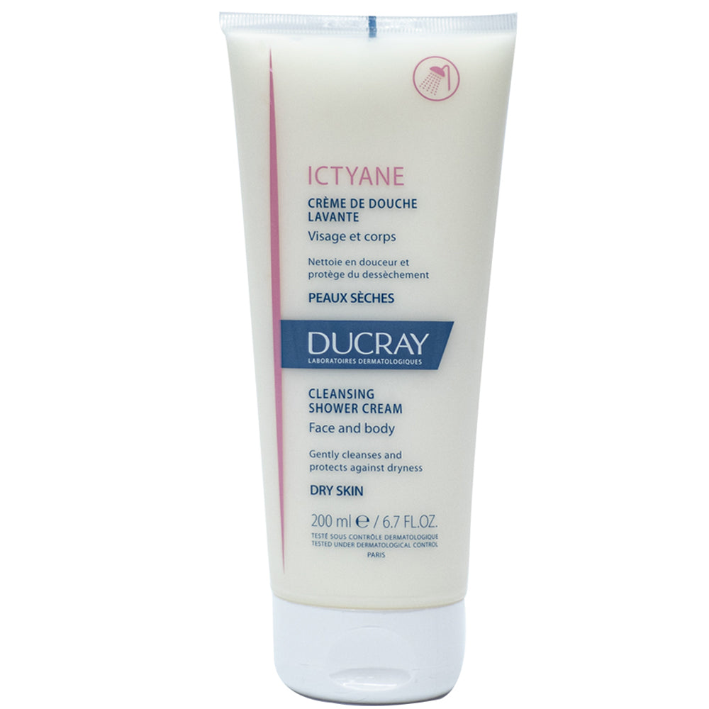 Ducray Ictyane Anti-Dryness Cleansing Shower Cream – 1