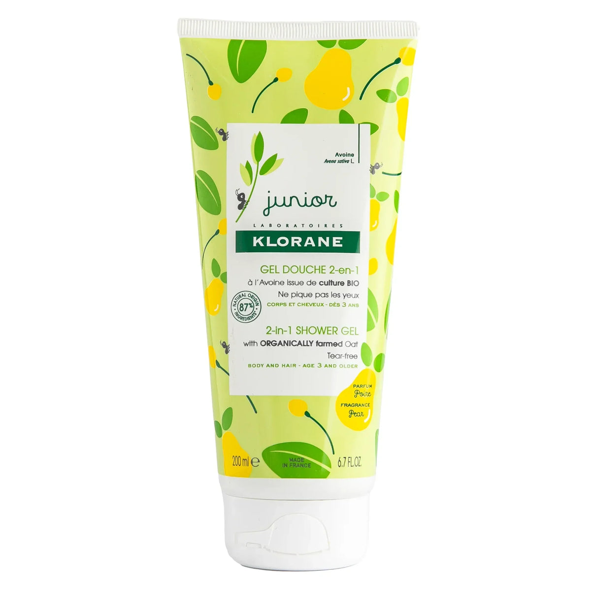 Klorane Junior Body and Hair Shower Gel – 1