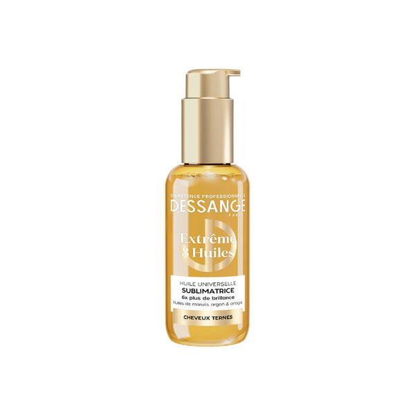 DESSANGE - Extreme Sublimating Universal Hair Oil 3 Oils - Formula Enriched With Marula, Argan & Evening Primrose Oils - Nourishes, Protects, Repairs - For Dull Hair - 110 ml
