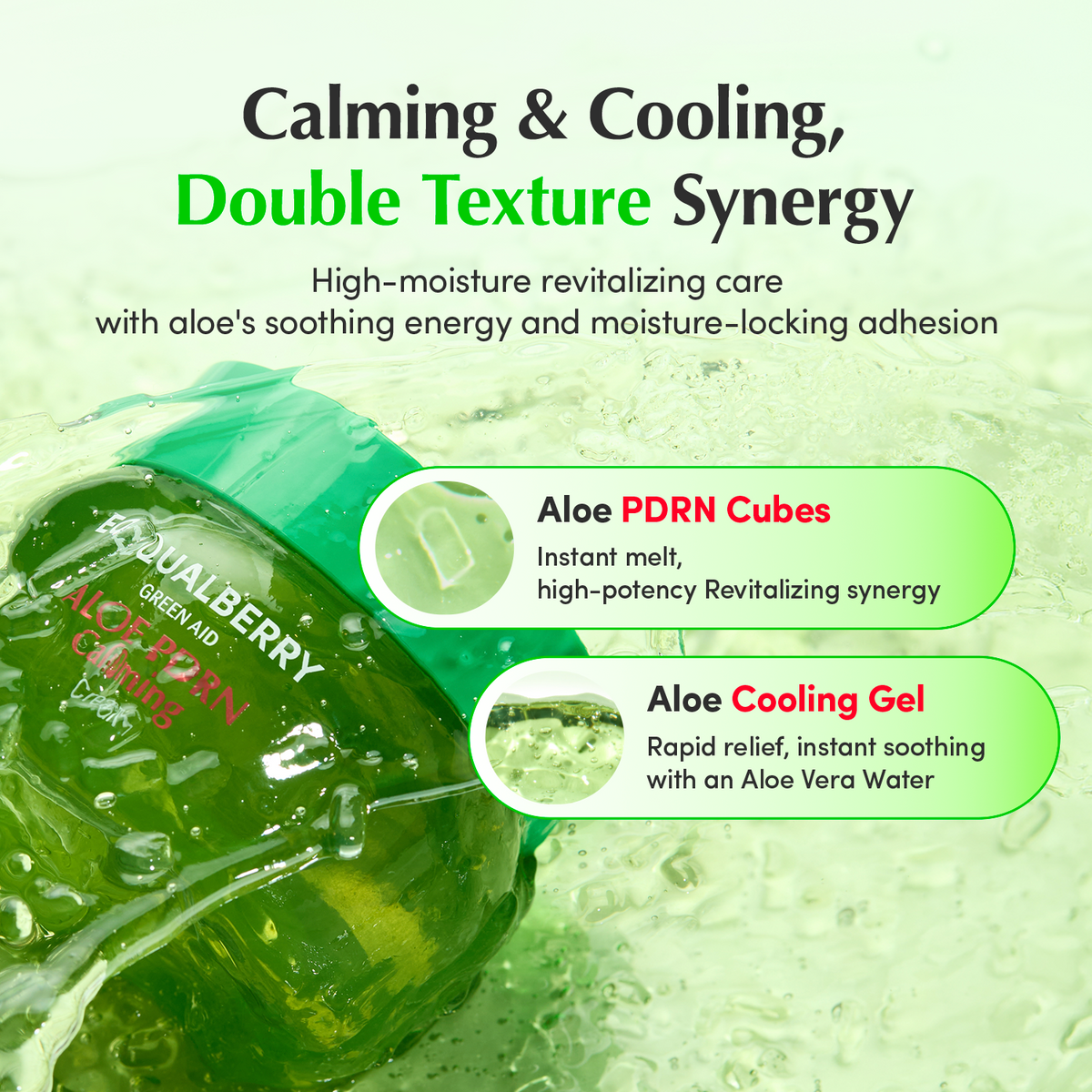 EQQUALBERRY Aloe PDRN Calming Cream 50 ML