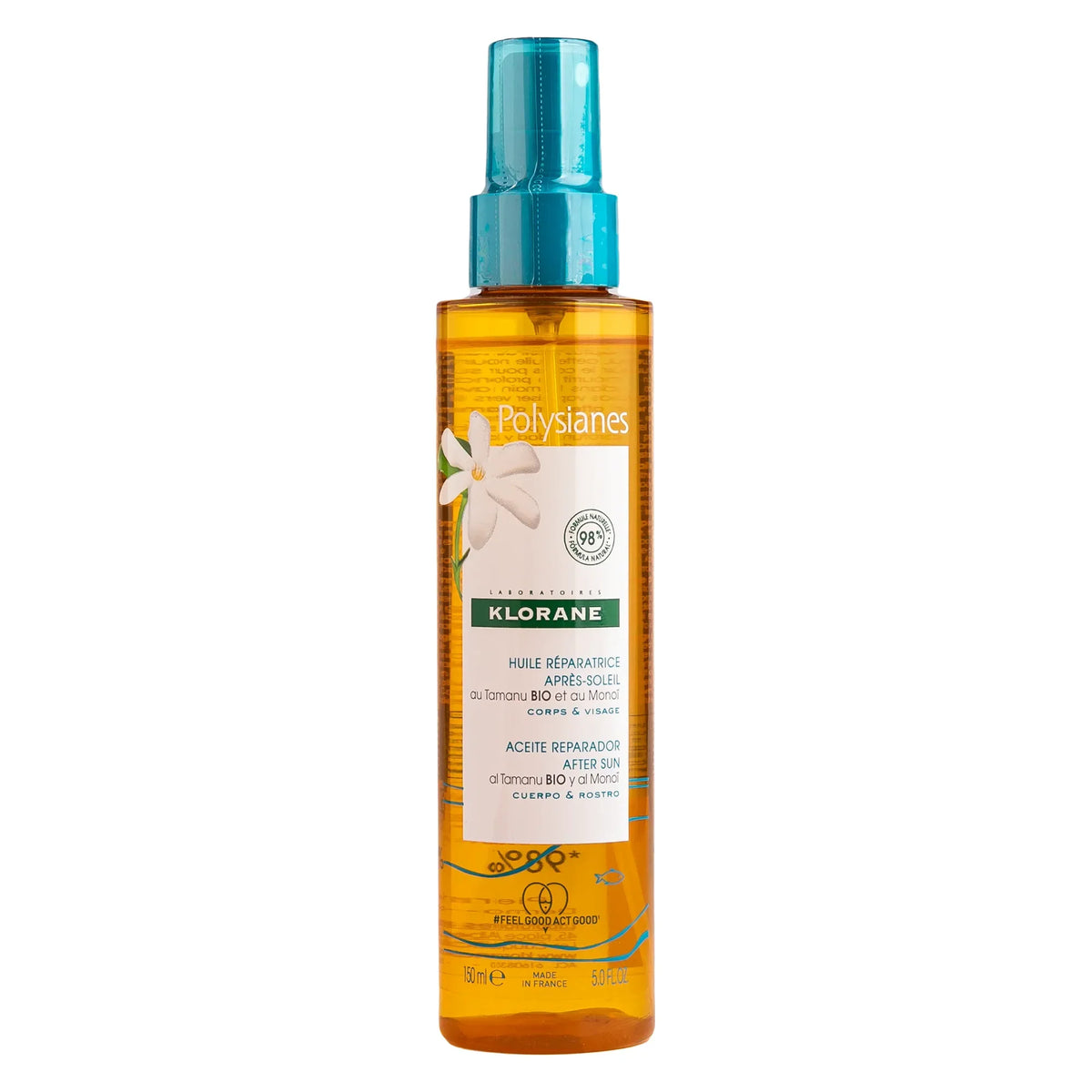 Klorane Polysianes After-Sun Repair Oil for Body and Face – 1