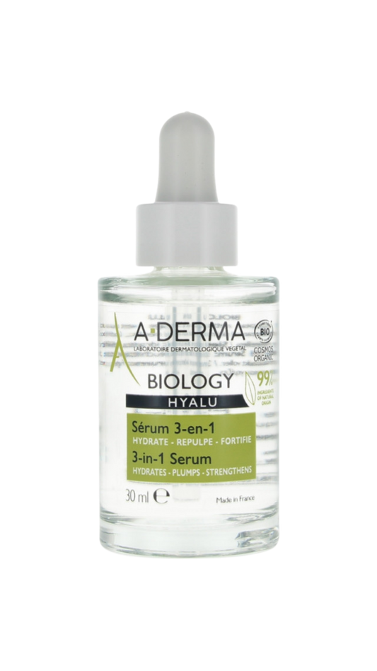 A-derma Biology Hyalu 3 in 1 Serum with Hyaluronic Acid – 1