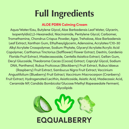 EQQUALBERRY Aloe PDRN Calming Cream 50 ML