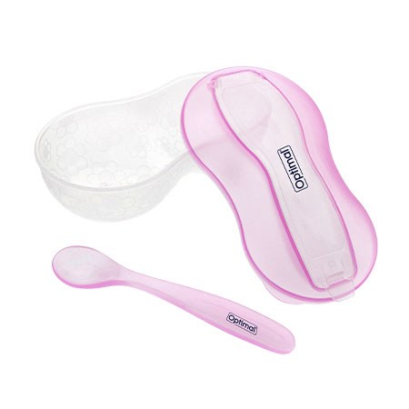 Grinding Feeding Bowl With Spoon (4m+) – 2