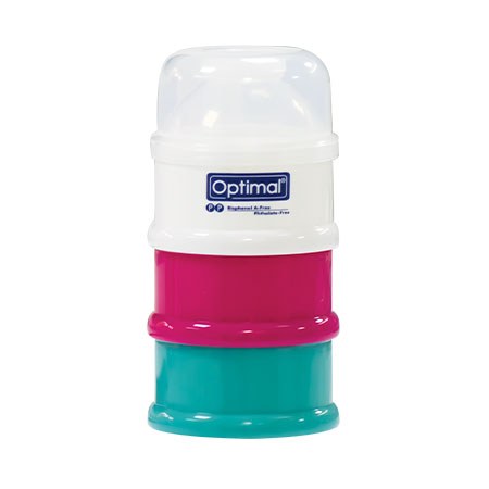 Optimal Travel Formula Milk Container – 3 layers