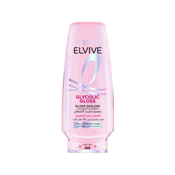 L’Oréal Paris, Elvive, Glycolic Gloss Conditioner, Glossing treatment, 5% [Gloss Complex] with Glycolic Acid, 200ml