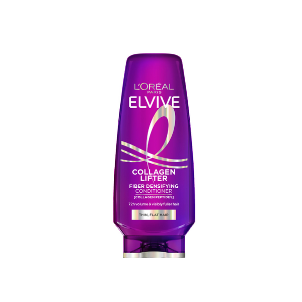 L'Oreal Paris Elvive Collagen Lifter Hair Fibers Thickening Conditioner for Fine Involutionary Hair 200ml