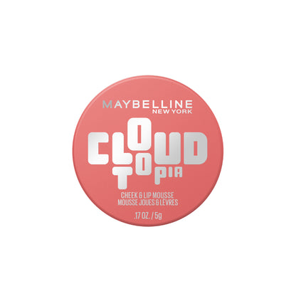 Maybelline Cloudtopia Blush for Cheeks and Lip Mousse, Ultra-Vivid, Pigmented Formula for Up to 14HR of Blush and Lip Makeup Color