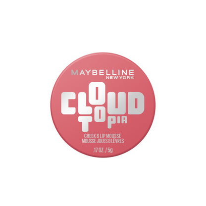 Maybelline Cloudtopia Blush for Cheeks and Lip Mousse, Ultra-Vivid, Pigmented Formula for Up to 14HR of Blush and Lip Makeup Color