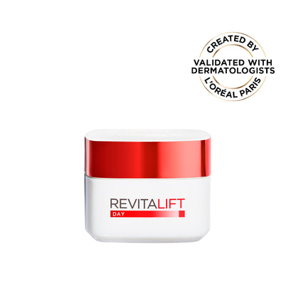 L’Oréal Paris, Revitalift Hydrating and Moisturizing Day Cream, for Wrinkles Reduction and  Skin Elasticity Improvement, Formulated with Pro-Retinol, 50ml