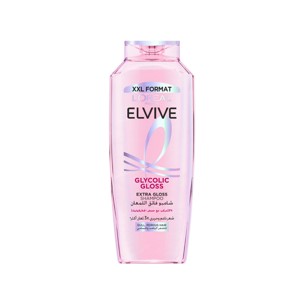 L’Oréal Paris, Elvive, Glycolic Gloss Shampoo, Glossing treatment, 3% [Gloss Complex] with Glycolic Acid, 400ml
