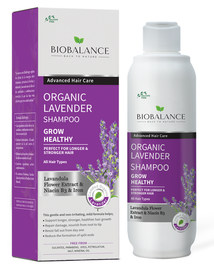 Bio Balance Organic Shampoo 330ml – Lavender