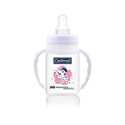 Narrow Neck Orthodontic Feeding Bottle- Handle 140ml – 1