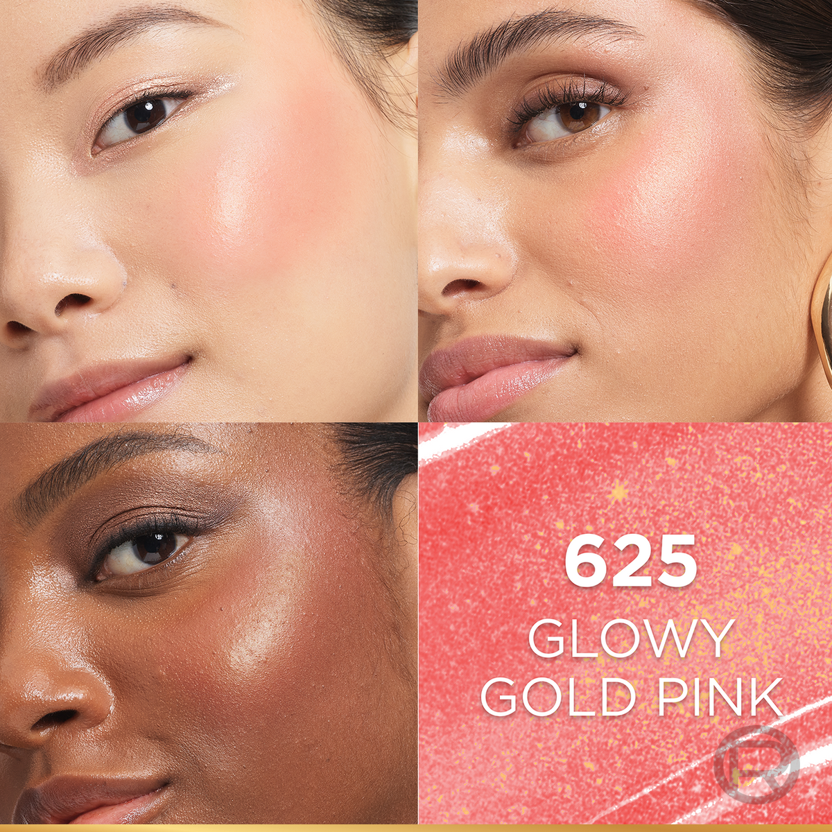 L’Oréal Paris Lumi Le Liquid Blush with a Glowy Radiant Natural Blush Finish, Weightless and Buildable, 11ml