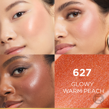 L’Oréal Paris Lumi Le Liquid Blush with a Glowy Radiant Natural Blush Finish, Weightless and Buildable, 11ml