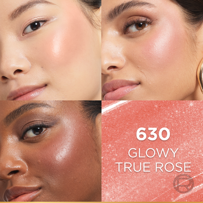 L’Oréal Paris Lumi Le Liquid Blush with a Glowy Radiant Natural Blush Finish, Weightless and Buildable, 11ml