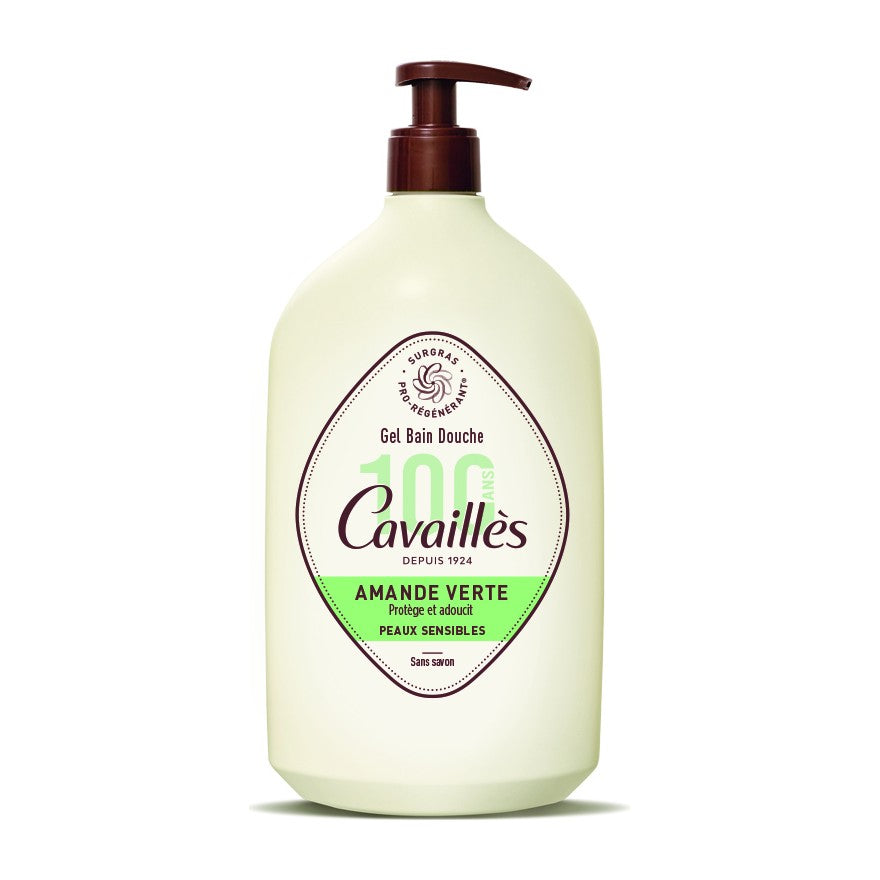 Rogé Cavaillès Gel Bain Douche 1L - Édition 100 Ans – Amande Verte