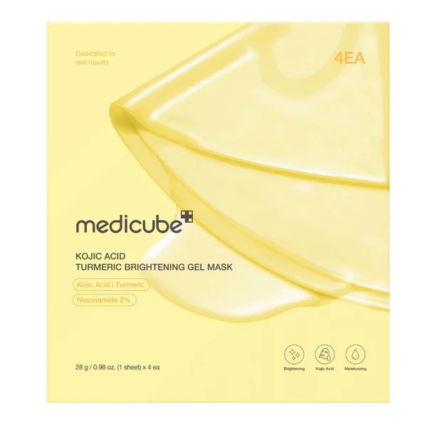 MEDICUBE Kojic Acid Turmeric Brightening Gel Mask