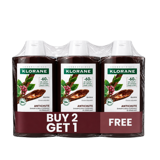 Buy 2 Get 1: Two Get One Klorane Fortifying Quinine Shampoo 400ml