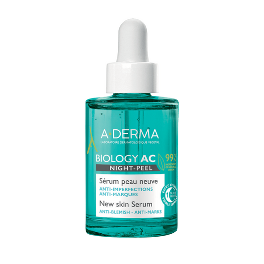 A-derma Biology AC Night Peel Anti-Blemish Serum – 1